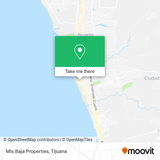 Mls Baja Properties map
