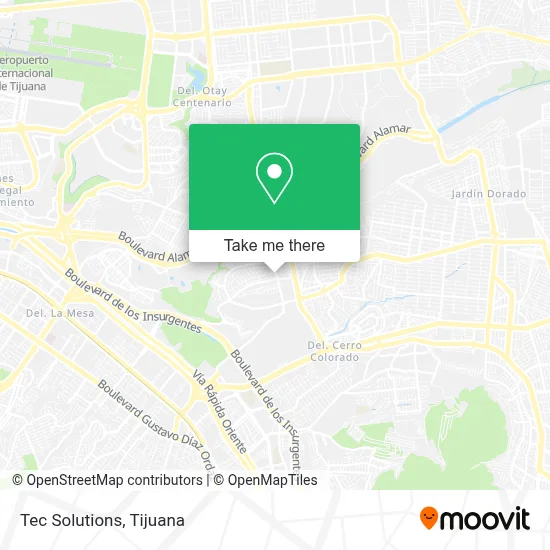 Tec Solutions map