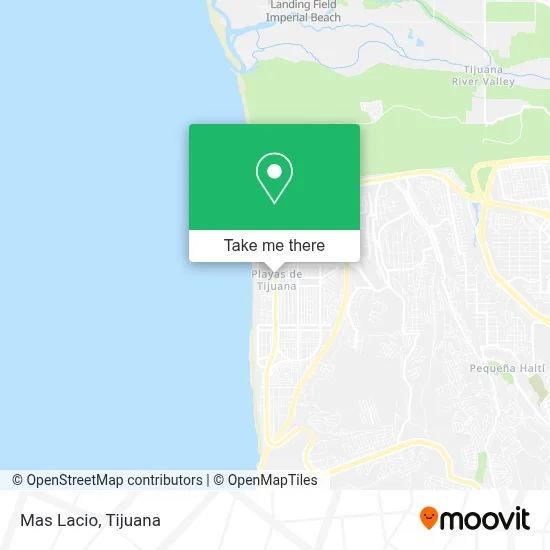 Mas Lacio map