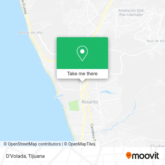 D'Volada map