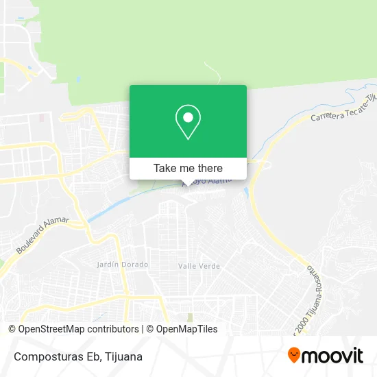 Composturas Eb map