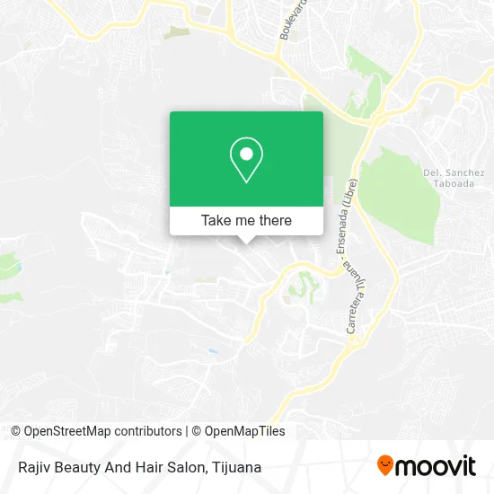 Rajiv Beauty And Hair Salon map