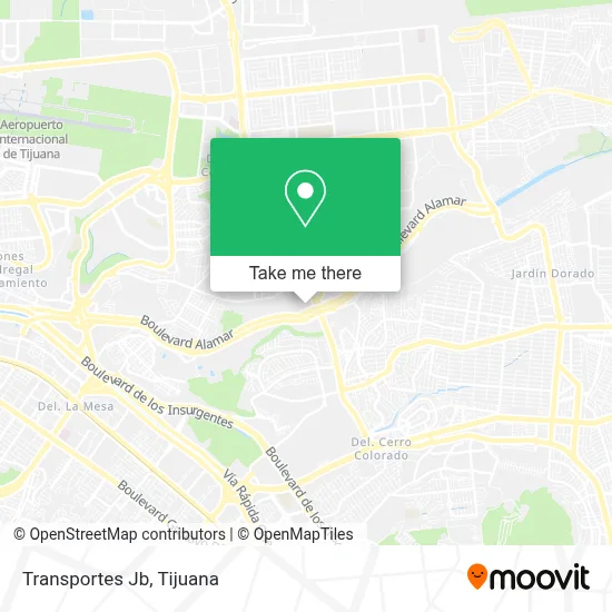 Transportes Jb map