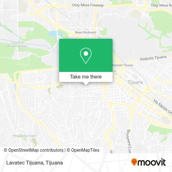 Lavatec Tijuana map