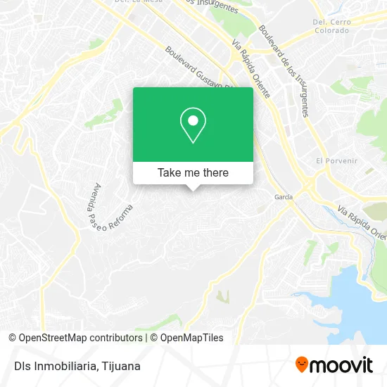 Dls Inmobiliaria map
