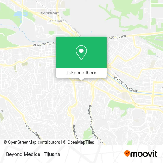 Beyond Medical map