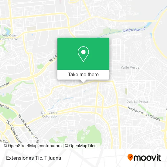 Extensiones Tic map