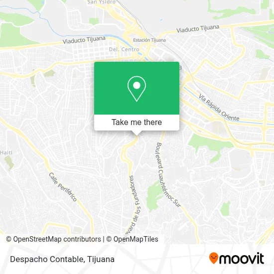 Despacho Contable map