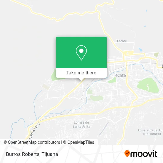 Burros Roberts map