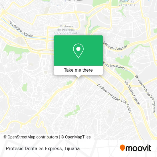 Protesis Dentales Express map