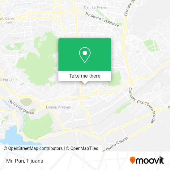 Mr. Pan map