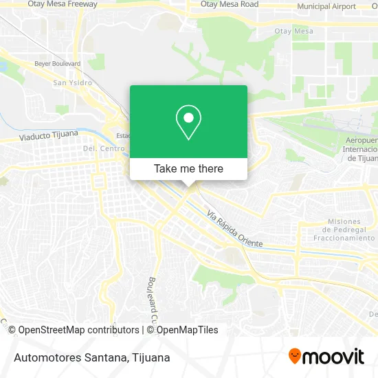 Automotores Santana map