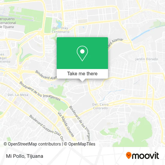Mi Pollo map