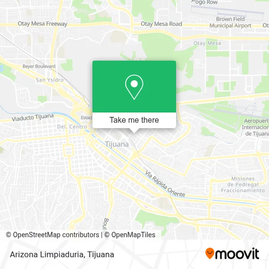 Arizona Limpiaduria map