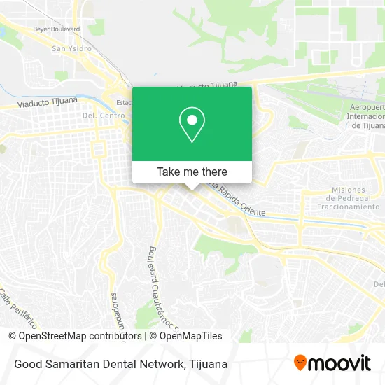 Good Samaritan Dental Network map