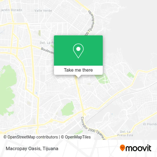 Macropay Oasis map