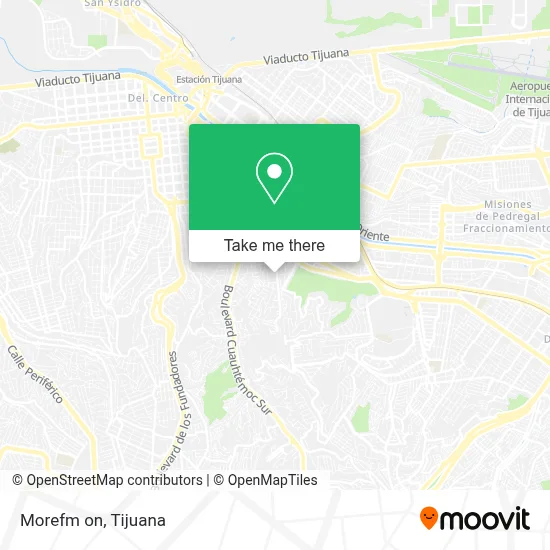 Morefm on map