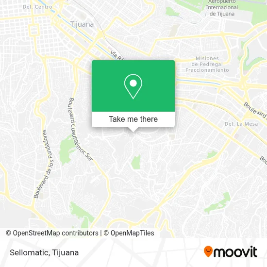 Sellomatic map