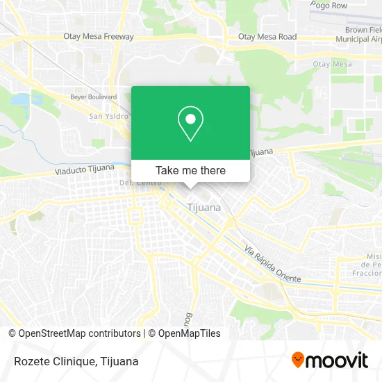 Rozete Clinique map