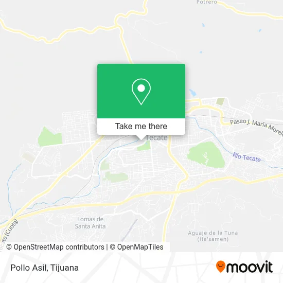 Pollo Asil map
