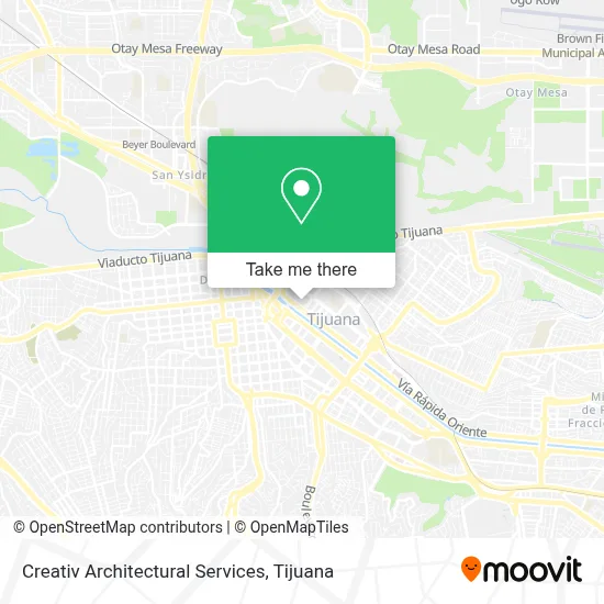 Creativ Architectural Services map