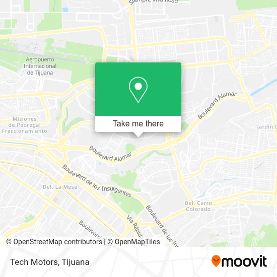 Tech Motors map