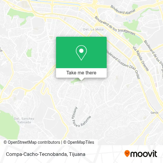 Compa-Cacho-Tecnobanda map