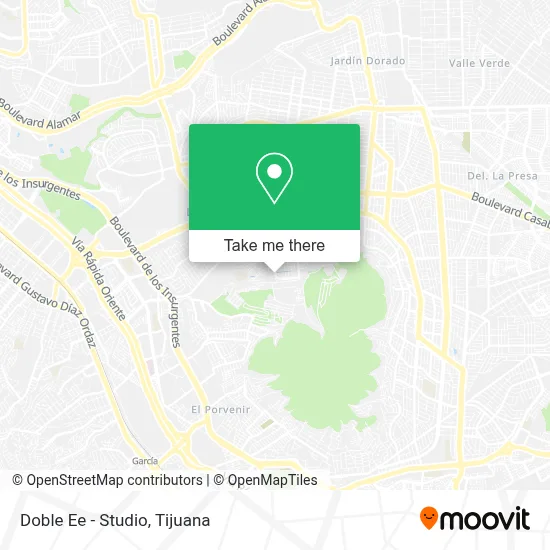 Doble Ee - Studio map