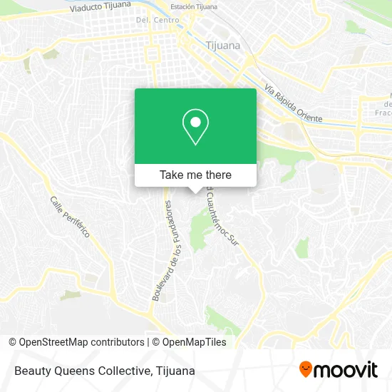 Beauty Queens Collective map