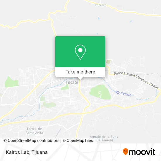 Kairos Lab map