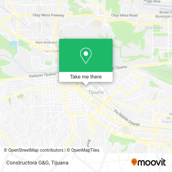 Constructora G&G map