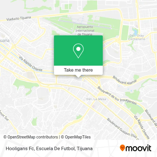 Hooligans Fc, Escuela De Futbol map
