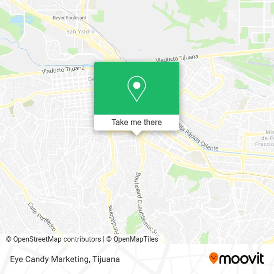 Eye Candy Marketing map