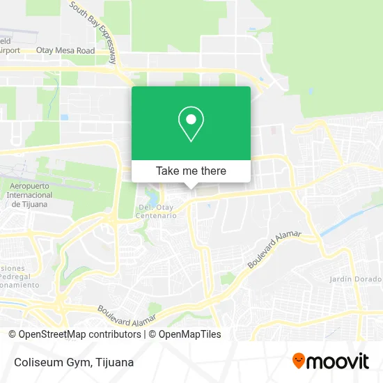 Coliseum Gym map