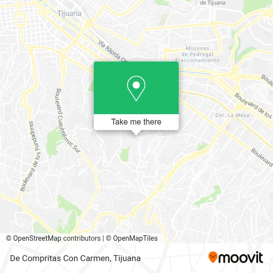 De Compritas Con Carmen map