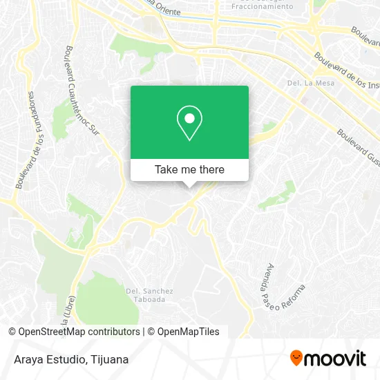 Araya Estudio map