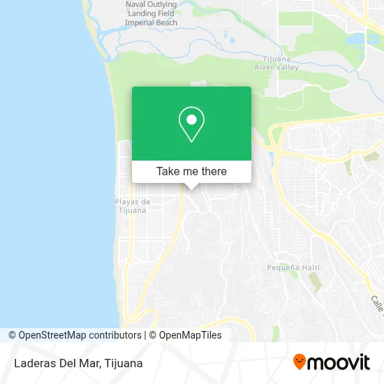 Laderas Del Mar map