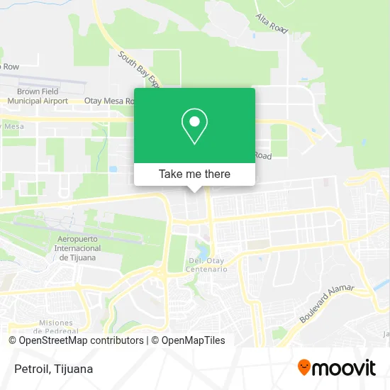 Petroil map