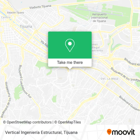 Vertical Ingeniería Estructural map