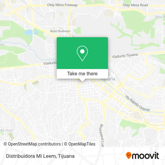 Distribuidora Mi Leem map
