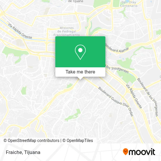 Fraiche map