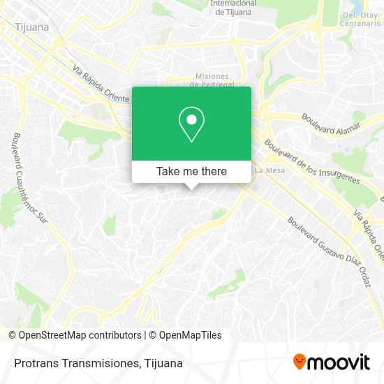 Protrans Transmisiones map