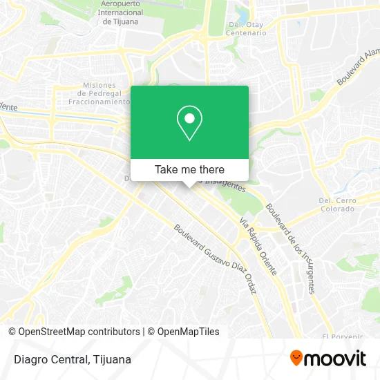 Diagro Central map