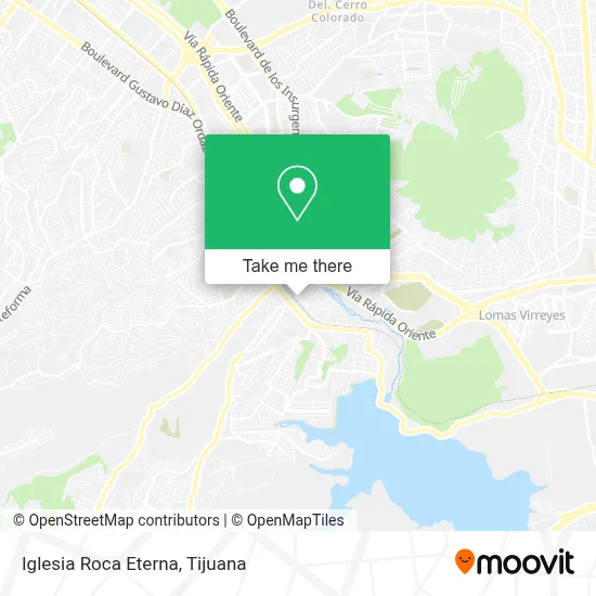 Iglesia Roca Eterna map