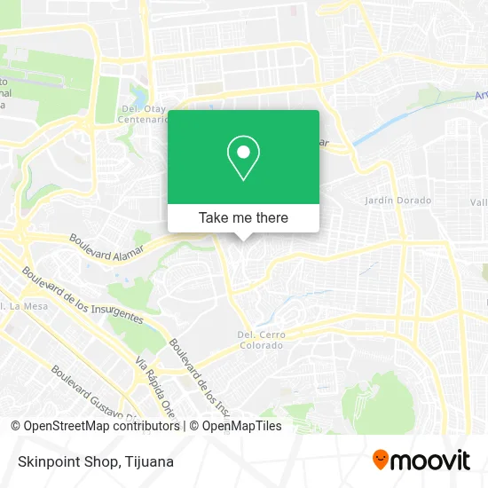Skinpoint Shop map