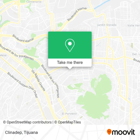 Clinadep map