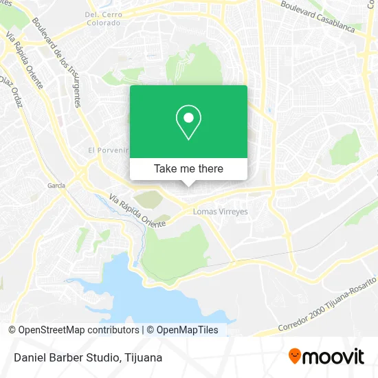 Daniel Barber Studio map