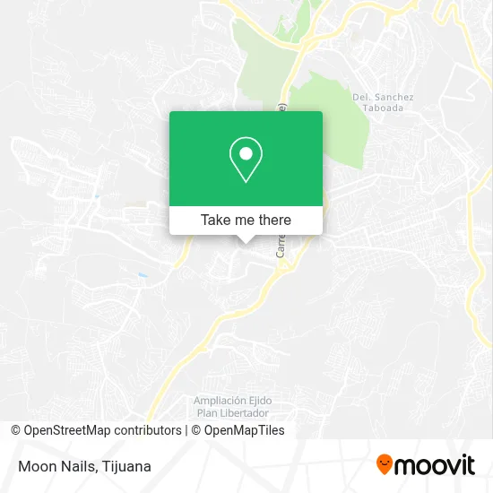 Moon Nails map