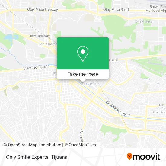 Only Smile Experts map