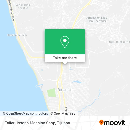 Taller Josdan Machine Shop map